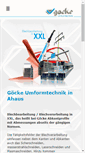 Mobile Screenshot of goecke.com